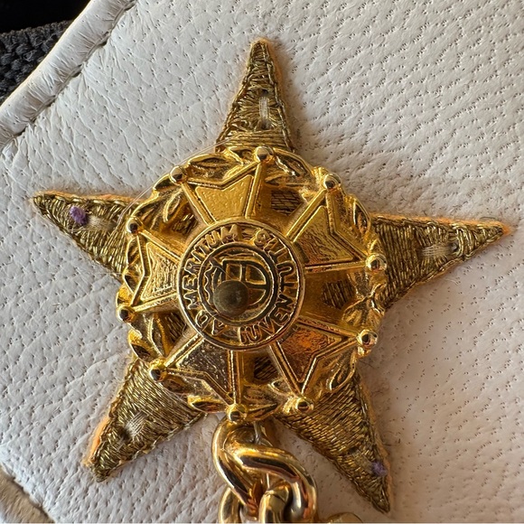 UNIQUE Vintage 1980s Nautical Theme Belt Anchor Gold Accents - Picture 8 of 10